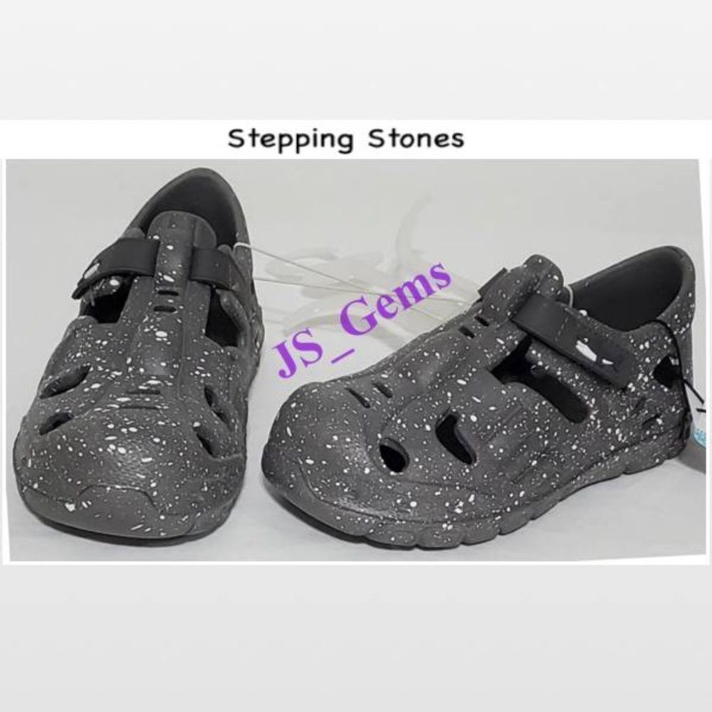 New Boys Shark Fisherman Sandals Kid Grey & White Toddler Size 11